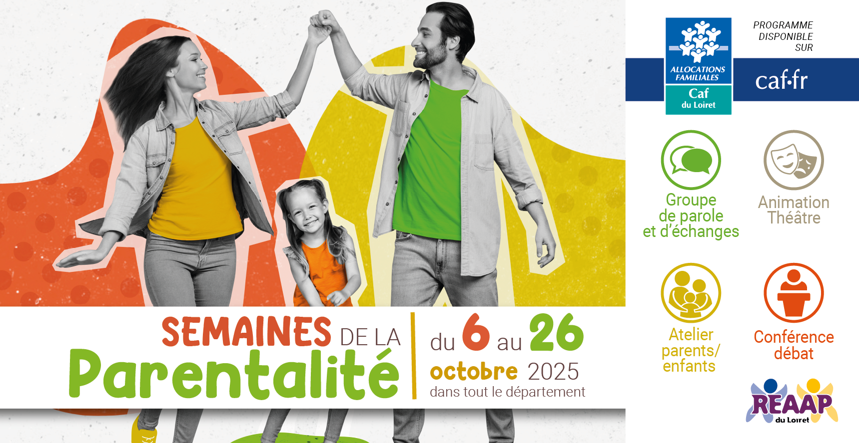 Semaines de la Parentalité : partout dans le Loiret
