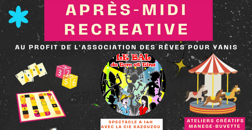 Après-midi récréative au profit de l’association Des Rêves pour Yanis – Saint-Jean-le-Blanc
