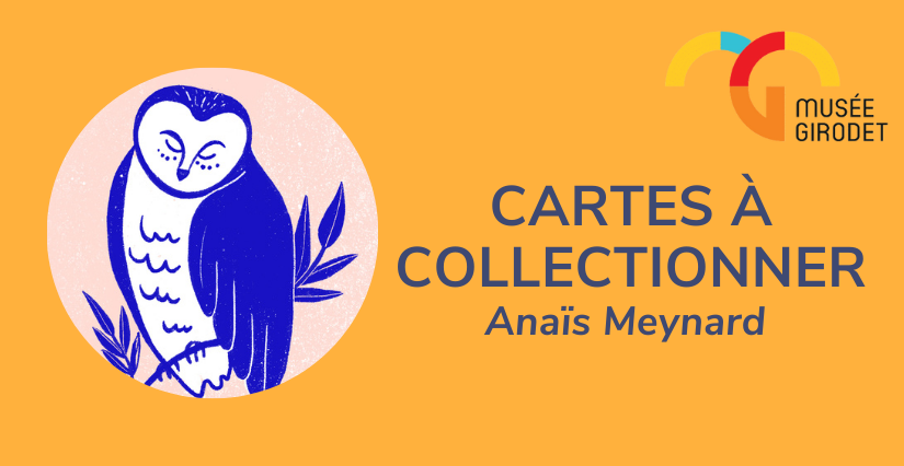 Cartes à collectionner de décembre 2025 à mars 2026, musée de Girodet