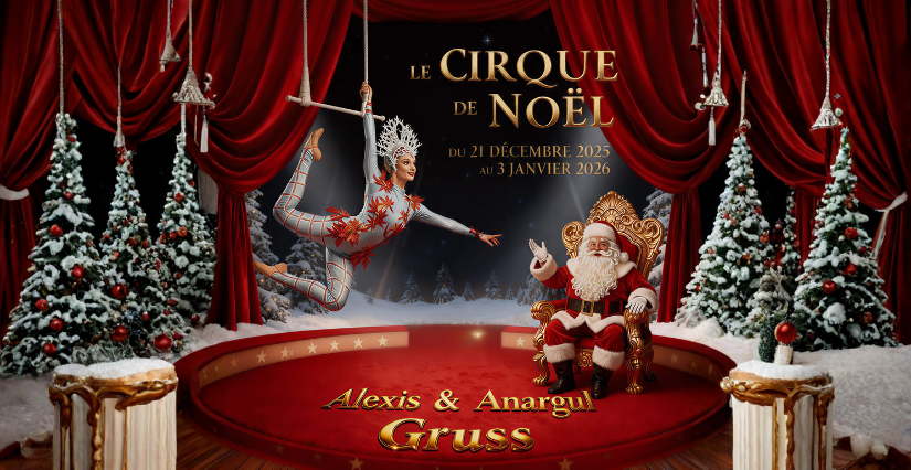 Cirque de Noël Alexis et Anargul GRUSS à Saint-Jean-de-Braye