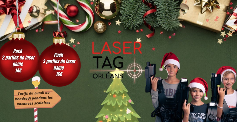 Laser Tag Orléans vous attend pour les vacances de Noël !