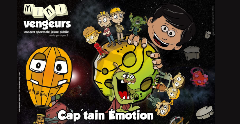 Mini Vengeurs – Captain Émotion, concert-spectacle interactif à Chécy