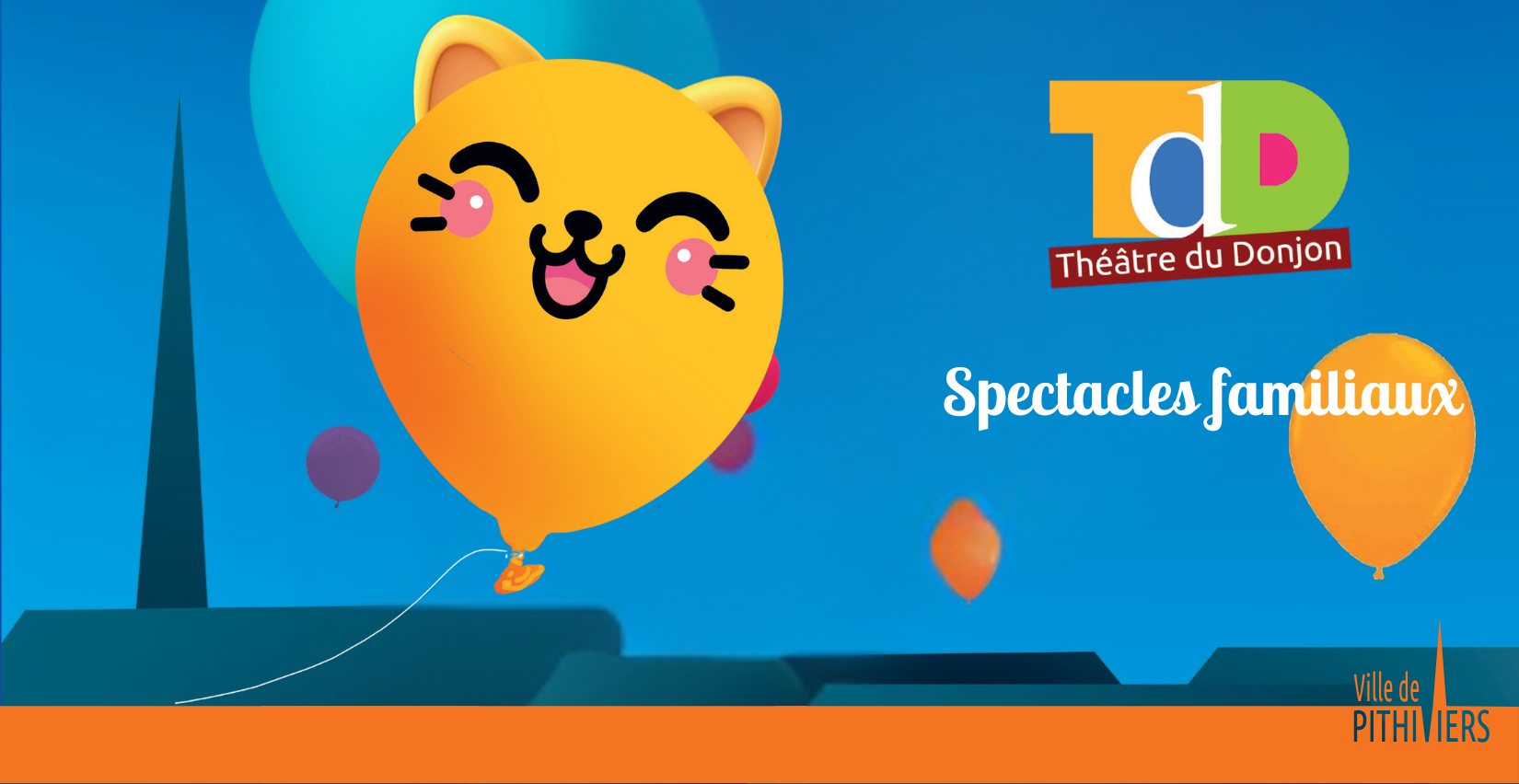 Saison des spectacles familiaux 2025-2026 au Théâtre du Donjon (Pithiviers)
