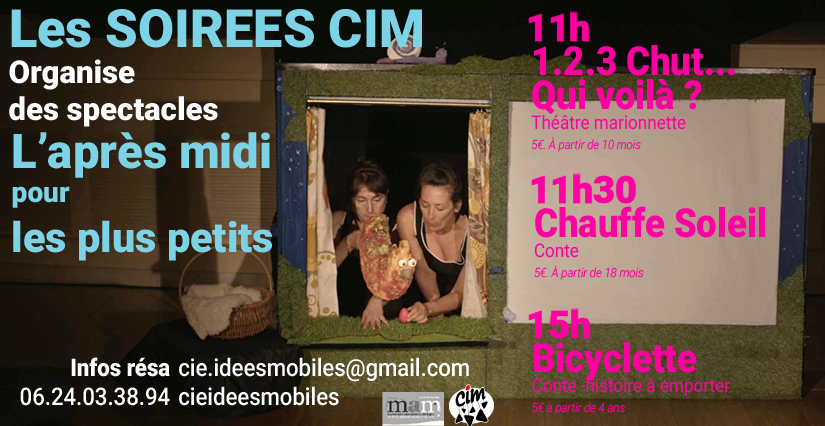 Journée de spectacles pour les petits – Maison des Arts et de la Musique (Orléans)