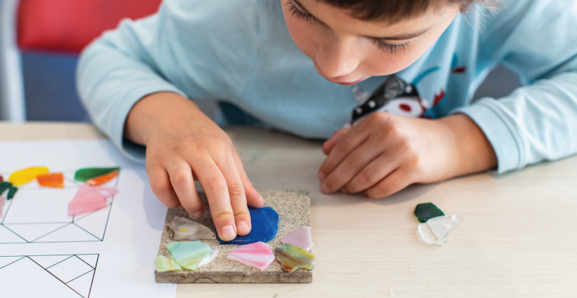 Atelier enfant "P’tits mosaïstes" - Le Belvédère du Val de Sully