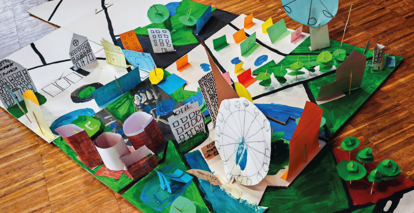 Atelier enfant Archi Ludique "Ma ville idéale" - Le Belvédère du Val de Sully