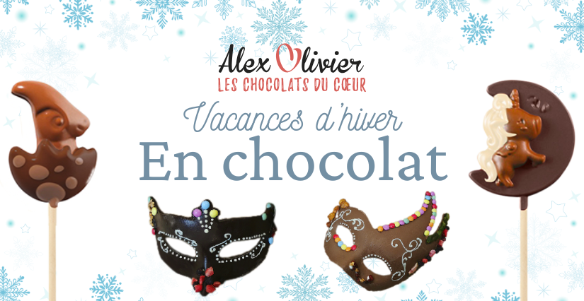 Vacances d'hiver en chocolat à la Chocolaterie Alex Oliver : visites et ateliers
