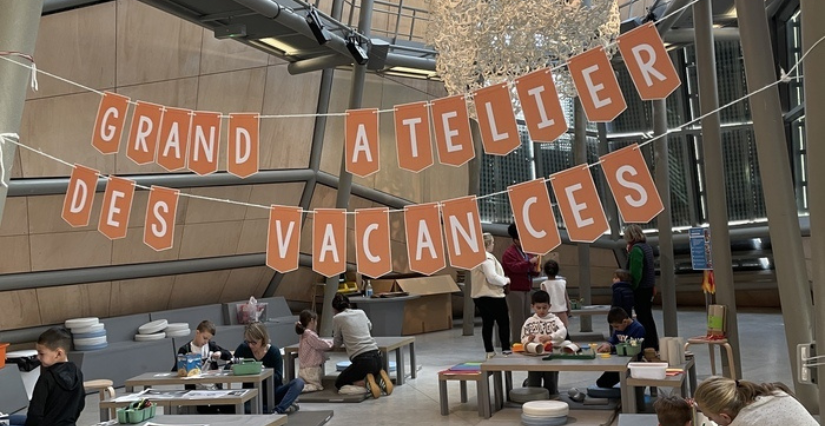 Le Grand Atelier des vacances au Frac Centre-Val de Loire à Orléans