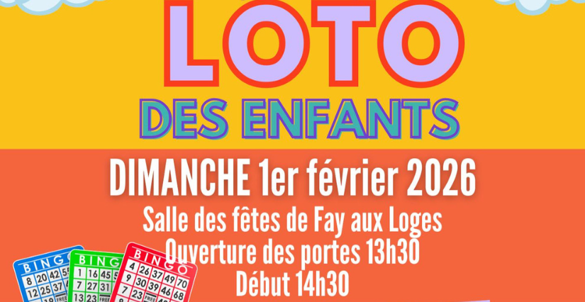 Loto des enfants à Fay-aux-Loges