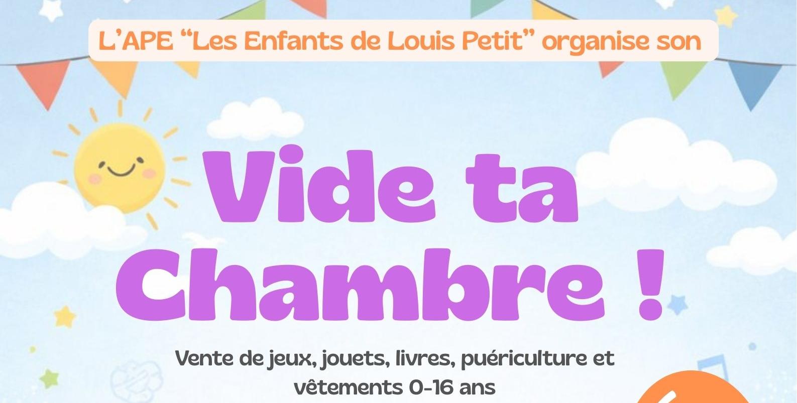 Vide ta chambre à l’école Louis Petit à Saint-Jean-de-Braye