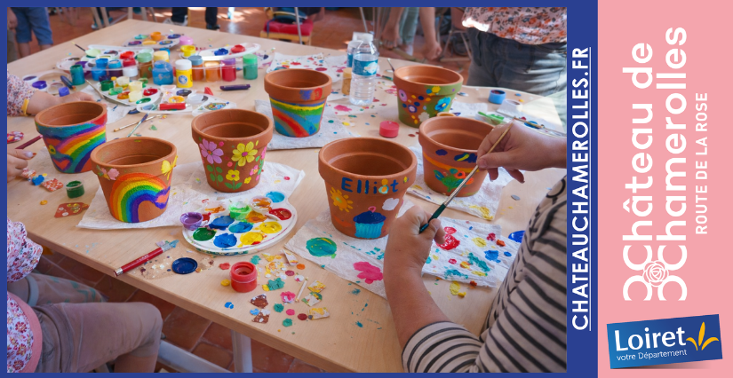 Atelier "Plantation Printanière" : les mains dans la terre ! Château de Chamerolles