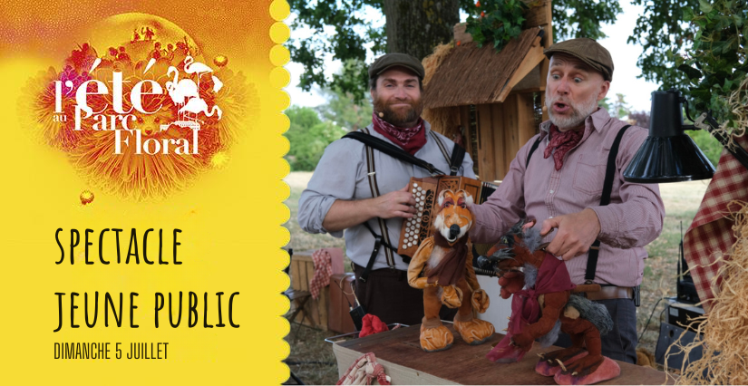 Spectacle jeune public "En attendant les loups" - Parc Floral de la Source