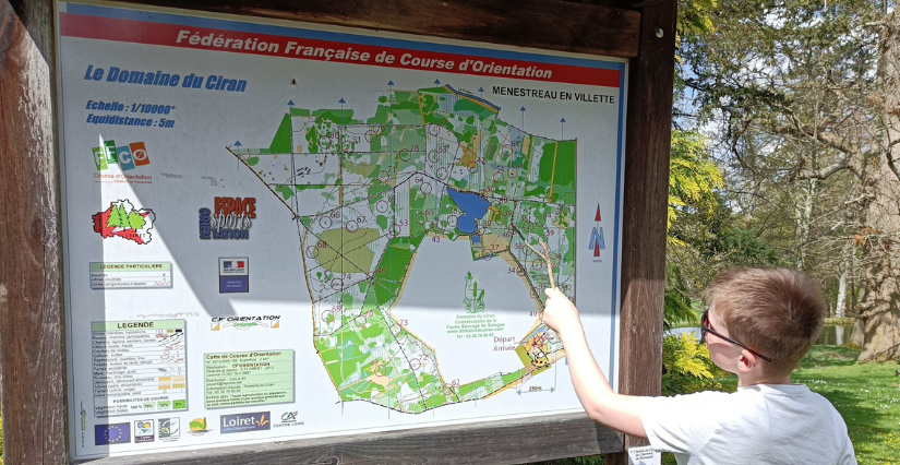 "Balade en forêt" : nouveau parcours de course d'Orientation au Domaine du Ciran