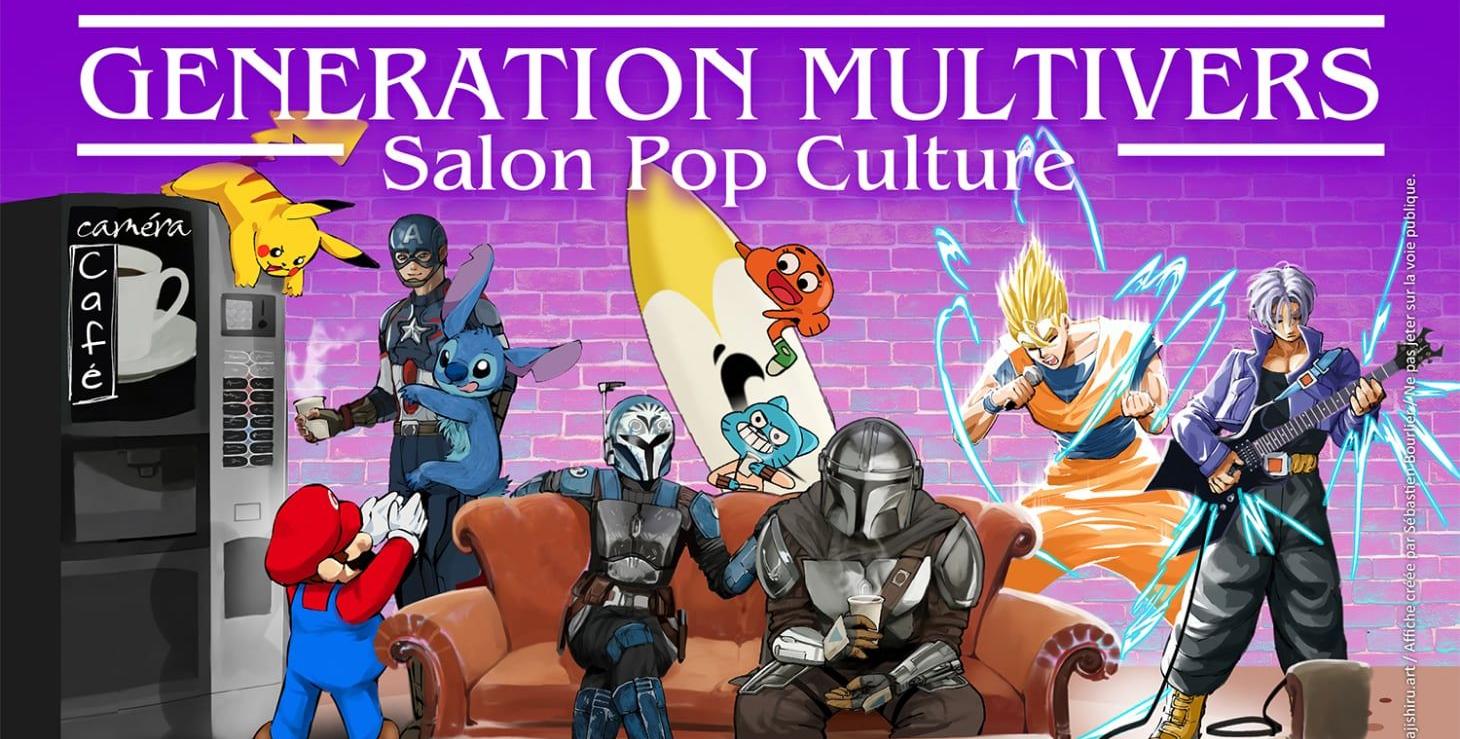 Génération Multivers : salon pop culture à Saint-Denis-en-Val