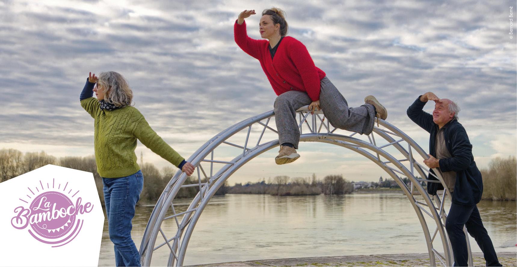 "Le fleuve ambulant", théâtre en famille dans le cadre du festival de La Bamboche à Olivet