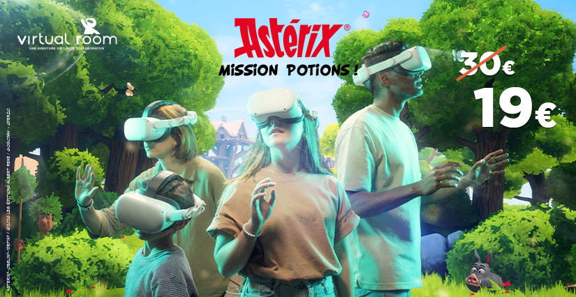 Offre rare : réalité virtuelle à 19€ chez Virtual Room Orléans (code de réduction)