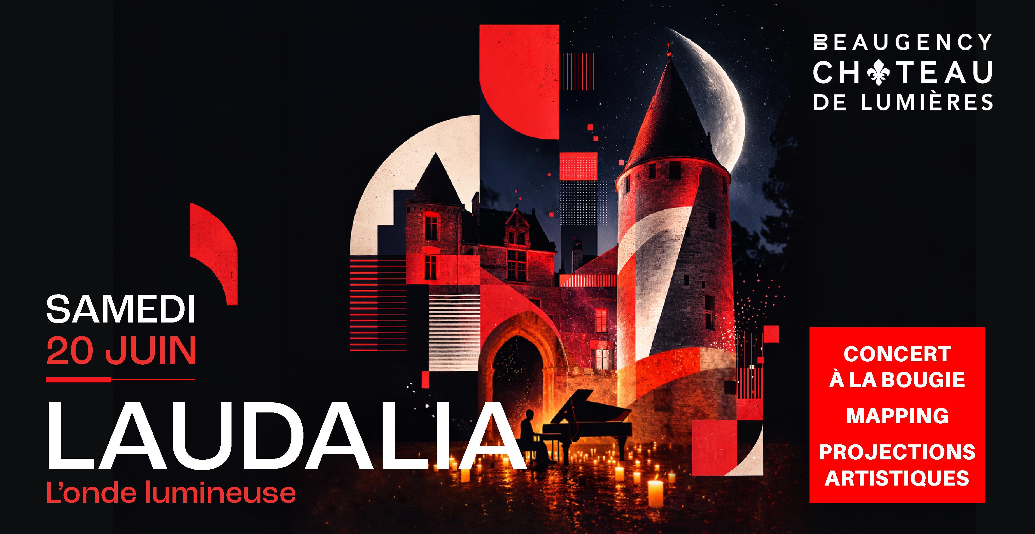 Laudalia, l'Onde lumineuse : concert immersif à la bougie à l'Abbatiale Notre-Dame de Beaugency
