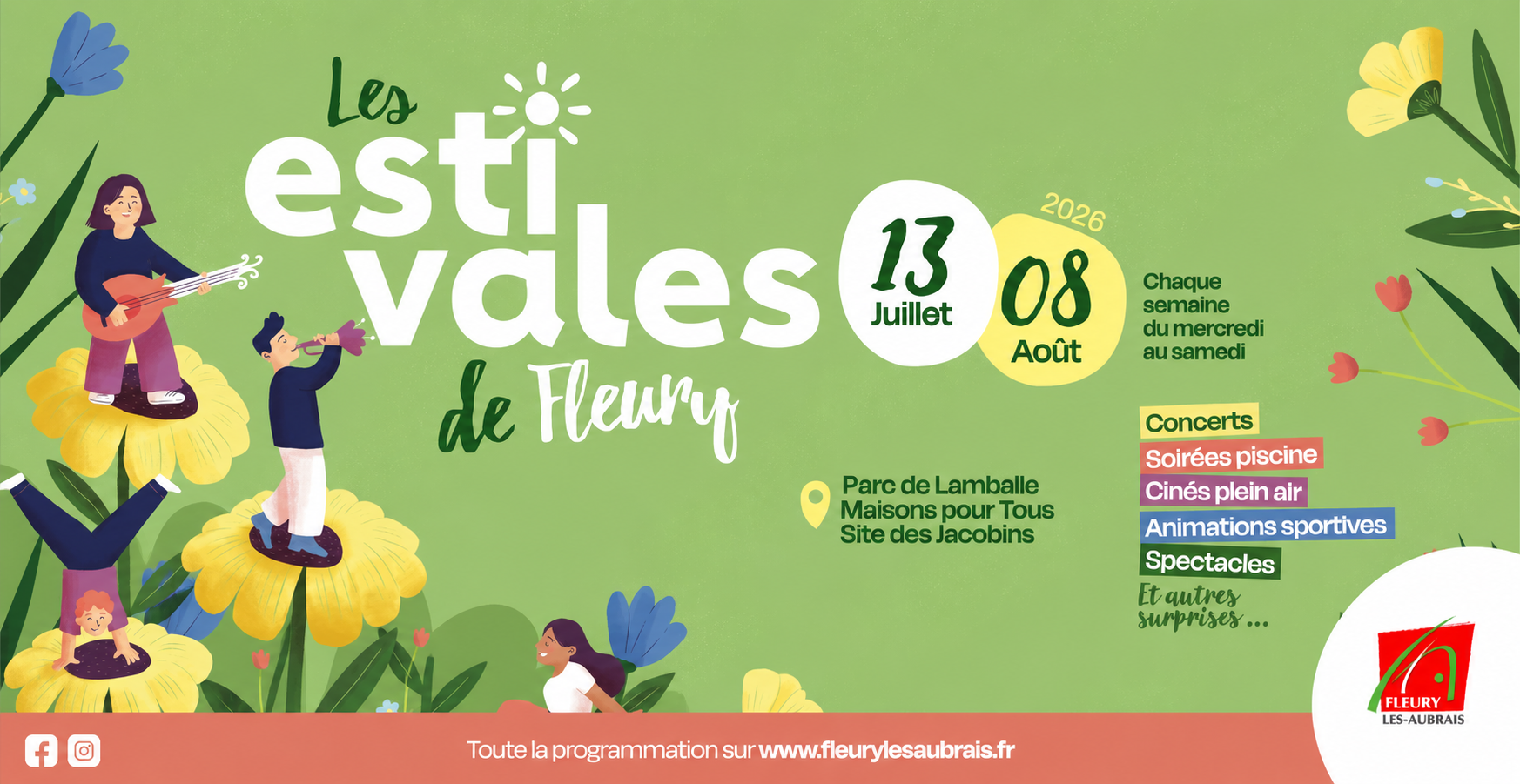 Les Estivales de Fleury à Fleury-les-Aubrais