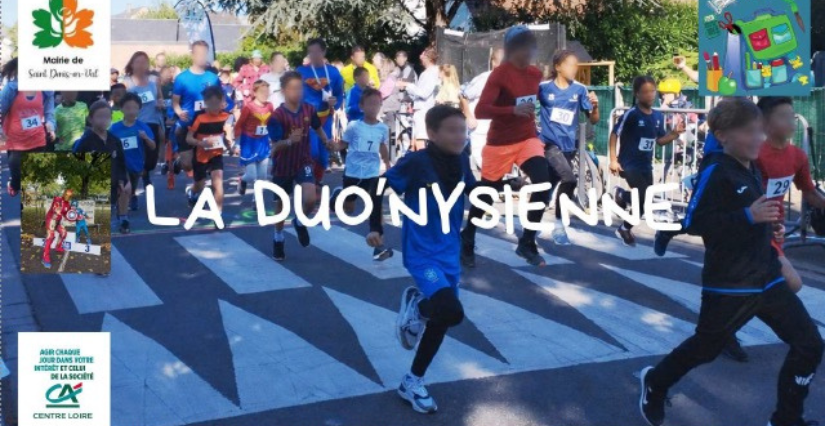 La Duo'Nysienne : course enfants en duo à Saint-Denis-en-Val