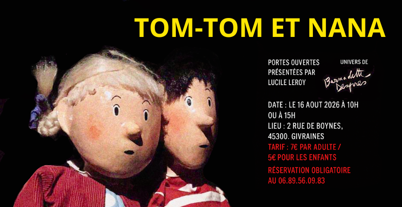 Portes ouvertes chez Bernadette Després : dans l’univers de Tom-Tom et Nana à Givraines