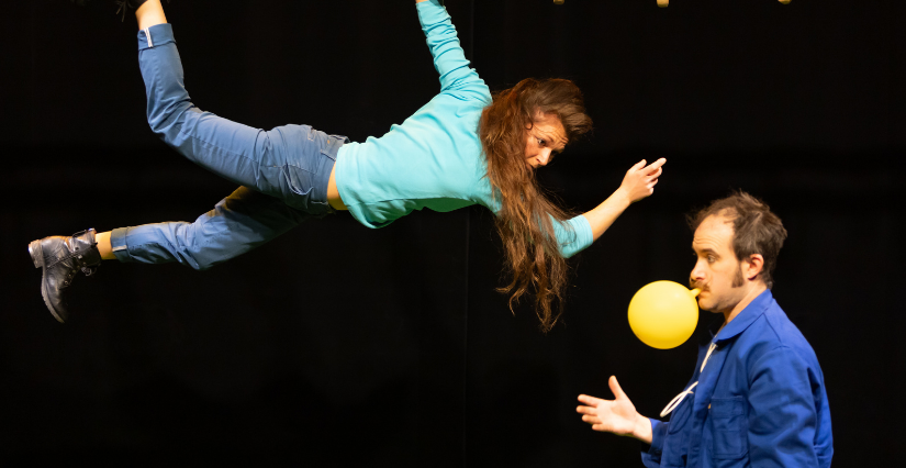 "Le Vertige de l’envers", un spectacle de nouveau cirque à La Passerelle à Fleury-les-Aubrais