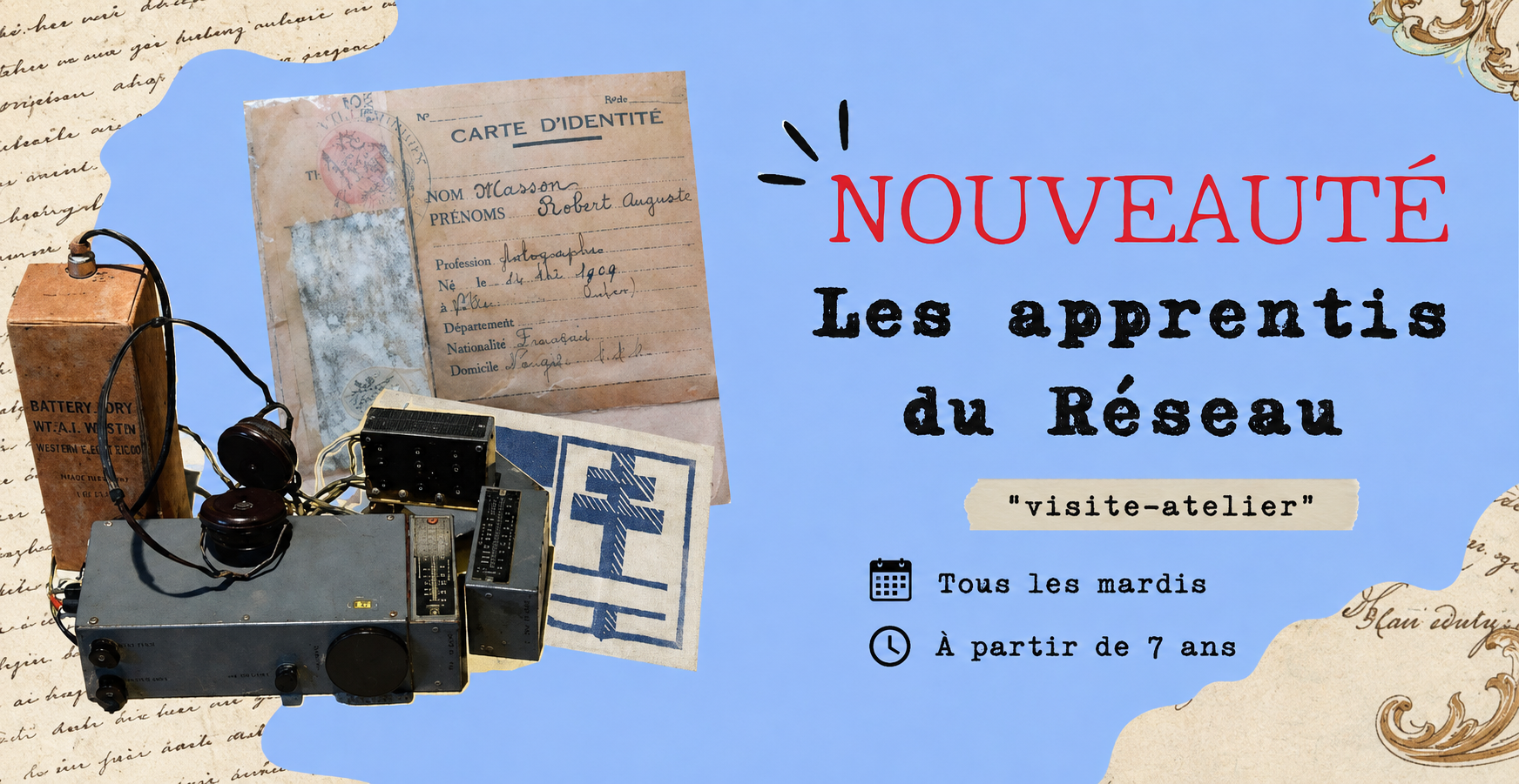 Visite-Atelier "Les apprentis du réseau" au Musée de Lorris