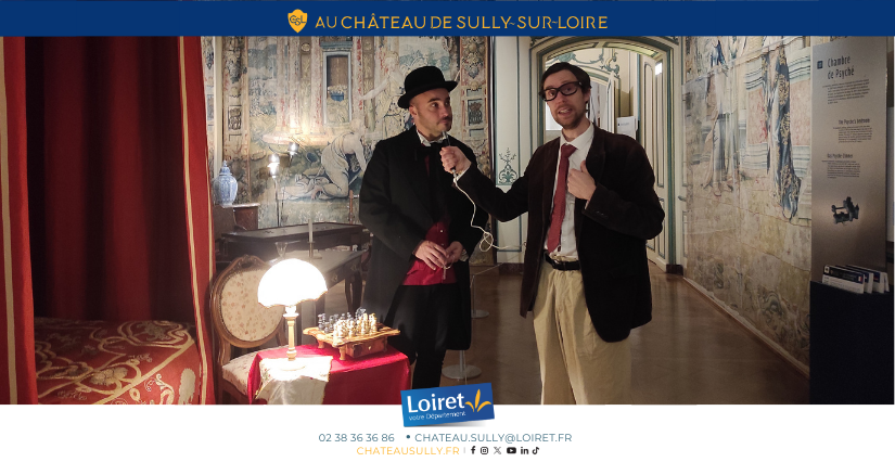 Les enquêtes au château "Les coins sombres du château" au Château de Sully-sur-Loire