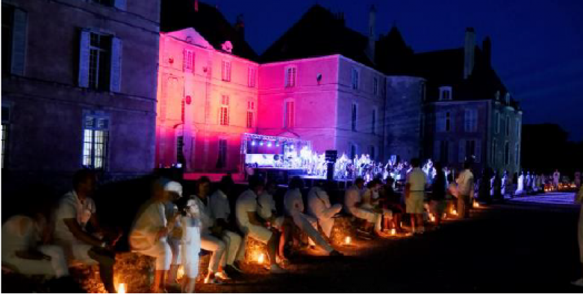 Grande Soirée Blanche au Château de Meung-sur-Loire entre Orléans et Beaugency