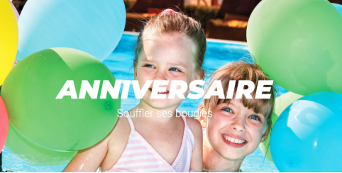 Un anniversaire aquatique au centre aqualudique L'O à Orléans