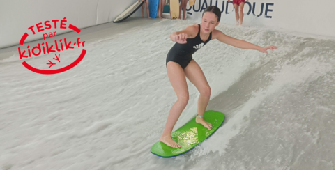 Tentez le simulateur de glisse au Centre aqualudique L'O à Orléans !