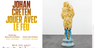 Exposition "Johan Creten : Jouer avec le feu" au Musée des Beaux-Arts et dans le centre-ville d'Orléans