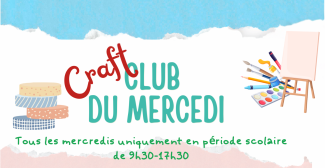 Craft Club du mercredi avec KréAtelier à Orléans