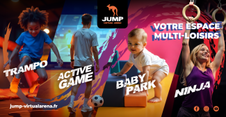 JUMP VIRTUAL ARENA à Orléans : trampolines, jeux interactifs, Ninja Park et arcade