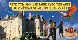 Anniversaire d’enfants au château de Meung-sur-Loire